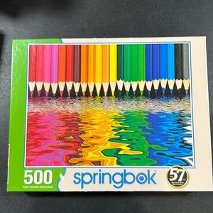 Springbok Puzzle “Pencil Pushers” Used/Complete